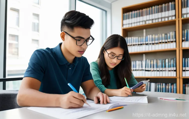 행정관리사 실기시험 시뮬레이션 - **Prompt:** A resilient young person, aged 19-24, stands confidently in a brightly illuminated, sere...